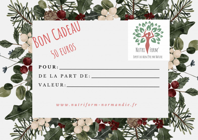 BON CADEAU 50 EUROS