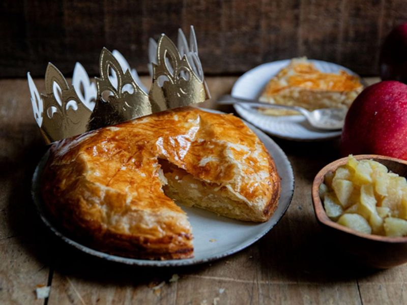 Galette des rois légère à la pomme (1)