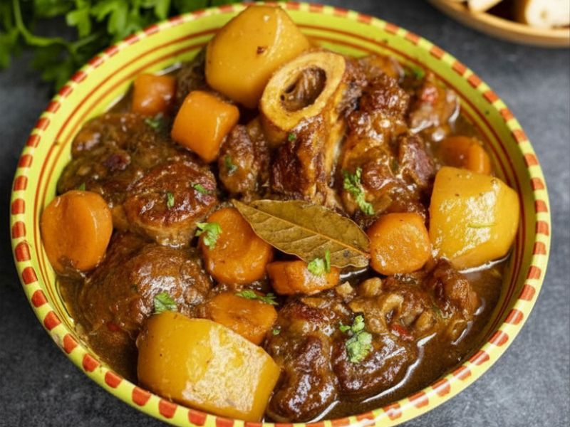 Jarret de veau braisé à l'ancienne (1)