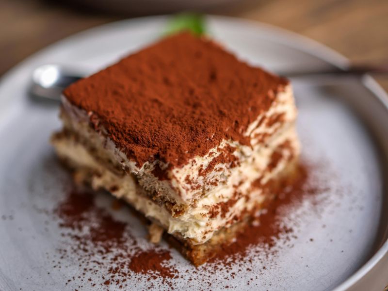 Tiramisu léger au café