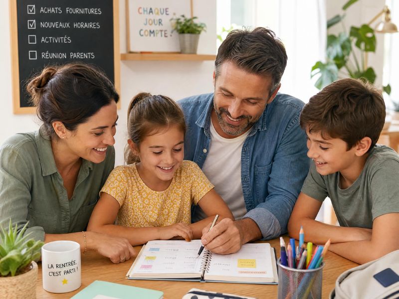 Reprendre le rythme à la rentrée le guide bienveillant pour toute la famille