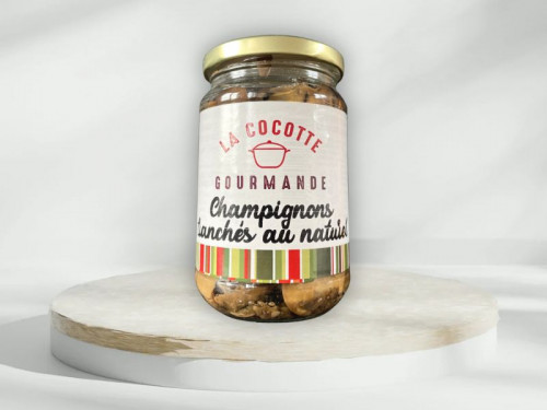 Champignons tranchés au naturel